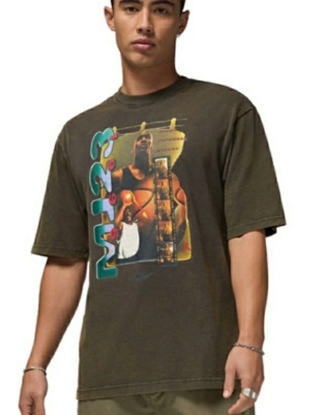 NEW Jordan Men’s Graphic T-Shirt, XXL Chicago BULLS
